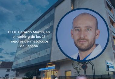 Dr.Gerardo Martín, uno de los mejores doctores especialistas en dermatología de España
