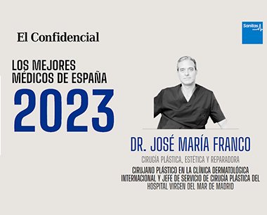 El Confidencial elige al Dr. Franco, jefe de Cirugía Plástica del Hospital Virgen del Mar, como uno de los mejores médicos de España